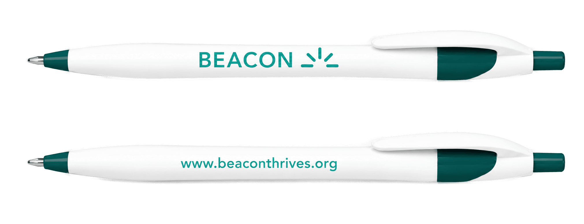BEACON branded pen mockup