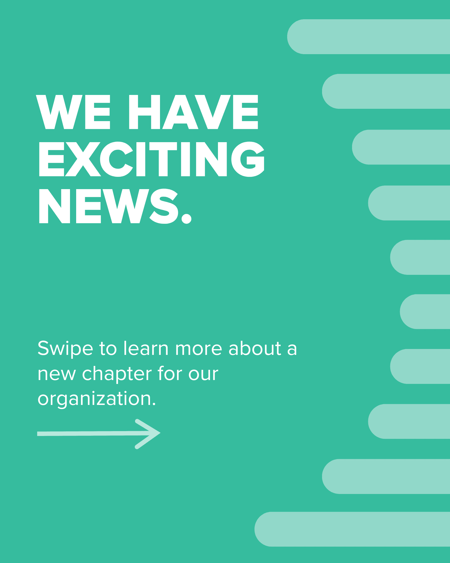 BEACON merger announcement Instagram post, slide 1