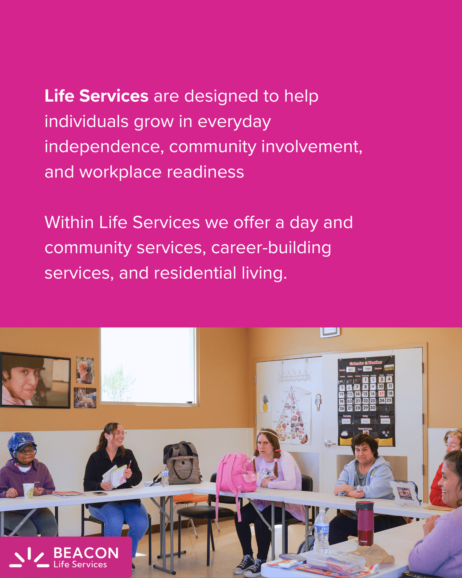 BEACON Life Services story highlight cover, slide 2
