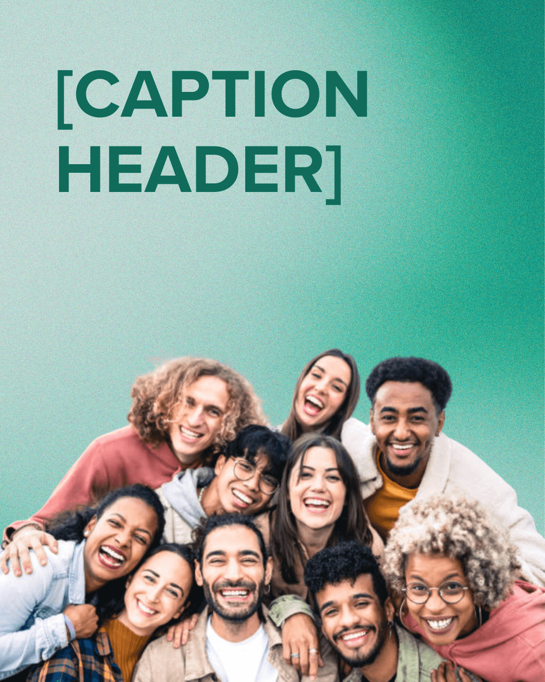 BEACON group photo social media post template