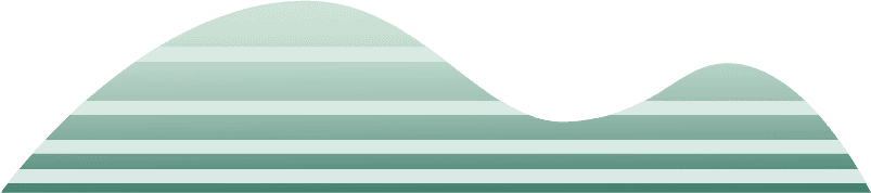 BEACON hill graphic, striped hills variation 2