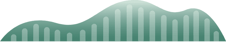 BEACON hill graphic, dotted-bar hills variation 3