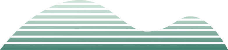 BEACON hill graphic, striped hills variation 4