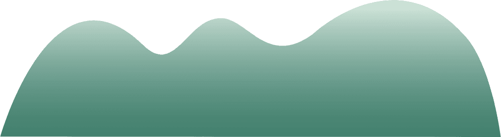 BEACON hill graphic, layered hills variation 6